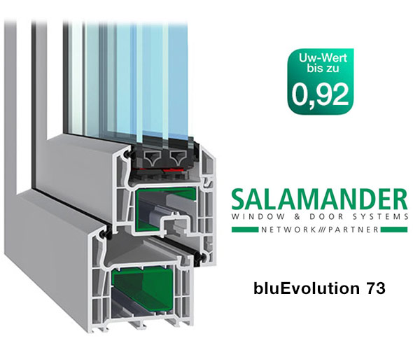 Fensterprofil Salamander bluEvolution 73