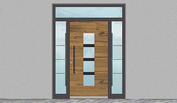 Konfigurieren Sie sich auch Nebeneingangstüren, Haustüren oder Terrassentüren